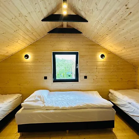 Lesna Cisza Jezioro Powidzkie Dla 18 Osob Z Jacuzzi Gratis - 5d דירה *