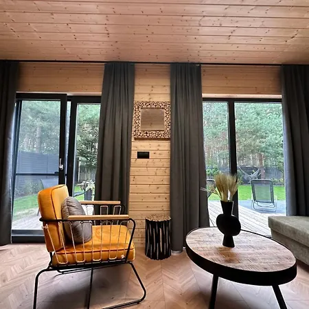 Lesna Cisza Jezioro Powidzkie Dla 18 Osob Z Jacuzzi Gratis - 5d דירה Lipnica (Slupca)